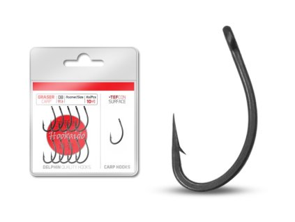 Háček Delphin HKD GRASER tefcon / 10+1ks (Velikost vel.4)
