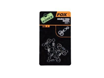 Fox EDGES™ Double Ring Swivel (Varianta Edges Double Ring Swivel sz 7 x 8)