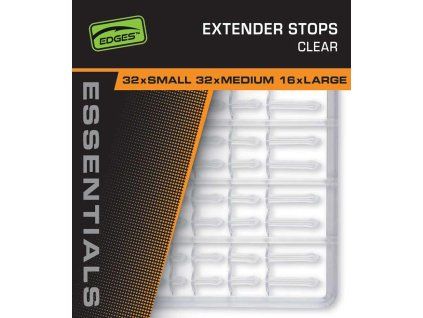 Fox EDGES™ Essentials Extender Stops (Varianta Edges Extender Stops x 2 clear)