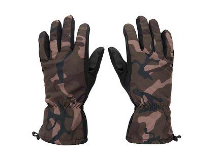 Fox Camo Gloves (Varianta Fox Camo gloves size M)