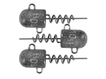 Fox Rage Corkscrew Bullet Jig Heads (3 Pack) (Varianta 5g x3 Bullet)