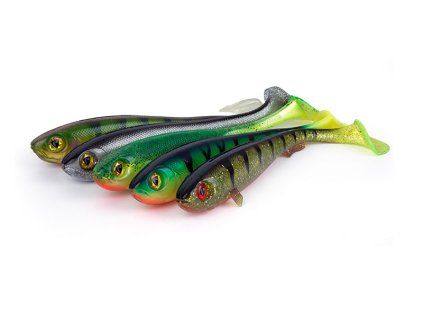 Fox Rage Super Slick Shad (Varianta UV 23cm / 9" Firetiger)