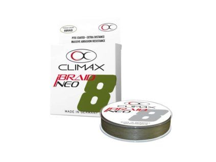 Přívlačová šňůra Climax iBraid NEO Olive 135m