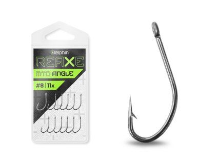Háček Delphin REAXE MTD ANGLE / 11ks (Velikost #8)