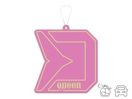Vůně do auta Delphin QUEEN (Velikost Bubble gum)