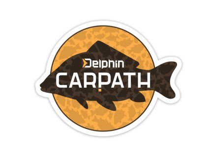 Samolepka Delphin CARPATH (Velikost 95x75mm)