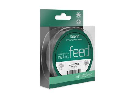 Delphin METHOD FEED šedá (Velikost 0,18mm 3,0kg 1000m)