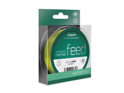 Delphin METHOD FEED šedá (Velikost 0,14mm 1,8kg 200m)