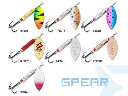 Rotačka Delphin SPEAR (Velikost 3g/Vel.0/RedEND)