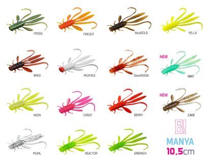 Nymfa Delphin MANYA UVs / 5ks (Velikost 10.5cm/CANDY)