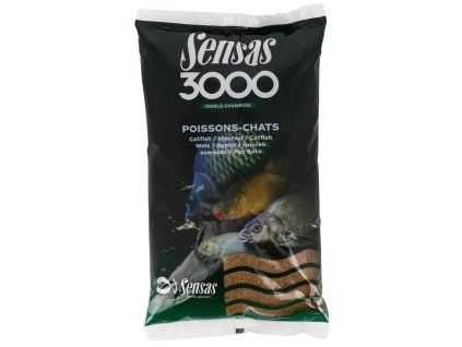 Krmení 3000 Poisson Chat (sumeček) 1kg