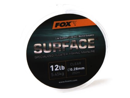 Fox Surface™ Floater Mainline (Varianta Surface™ Floater Mainline - Clear 12lb/0.28mm)