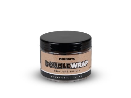 ManiaQ Double Wrap boilie 500ml - NutraKRILL 24mm