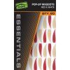 Fox EDGES™ Essentials Pop-up Maggots (Varianta Fox Pop Up Maggots x 20 (10 red,10 white)