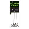 Fox EDGES™ Illusion Fluoro D Rigs (Varianta Carp Ready Rigs - Fluoro D-Rig - 6 (x3))