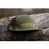 Sportex kšiltovka Snap Back se síťkou a logem olivová