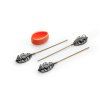 Sada rychlovýměnných method krmítek QMR Grip L long (30g + 40g + 50g + mould)