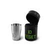 Set nerezových pohárků Delphin RESET 4v1 (Velikost 4x30ml)