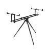 Tripod Delphin TPX3 BlackWay (Velikost pro 3 pruty)