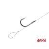 Návazec Delphin FLR Loop / 6ks (Velikost 8cm / 0,22mm / BARB #10)