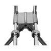 Hrazda pro 4 prúty Delphin RPX4 Silver / 2ks