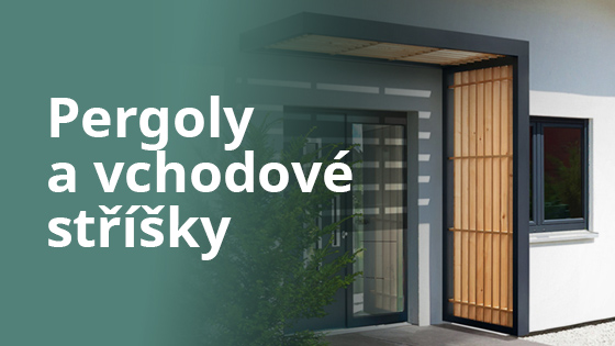 Pergoly a vchodové stříšky