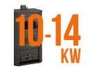 Krbová kamna s výkonem výměníku od 10 kw do 14 kW