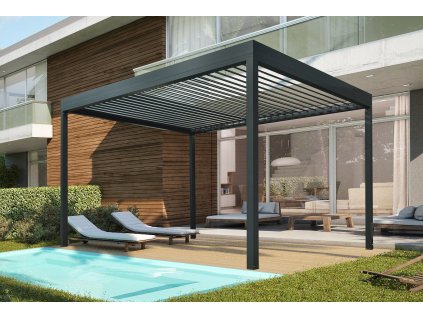 Hliníková pergola LANITPLAST SOLO BIOCLIMATIC 33