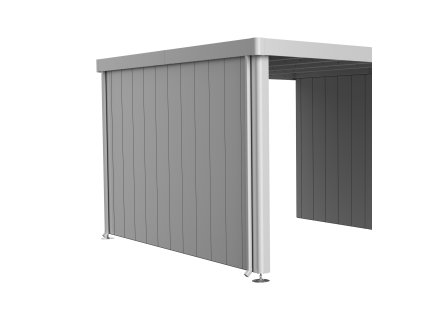 3508588 bocni stena k pristresku u domku neo 4a 4b 4c 4d stribrna