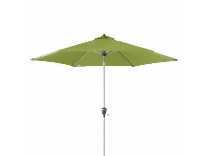 Naklápěcí zahradní slunečník s klikou Doppler ACTIVE 320 cm, zelená