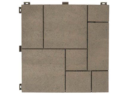 gumova dlazdice stone mosaic hneda dub