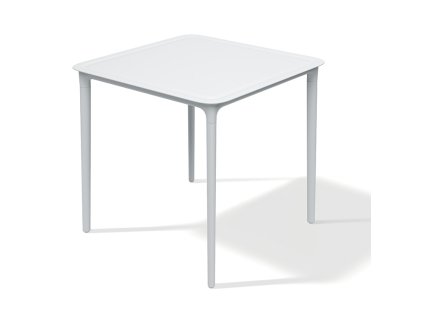 Jídelní čtvercový stůl RIMO 78 x 78 x 75 cm, bílá