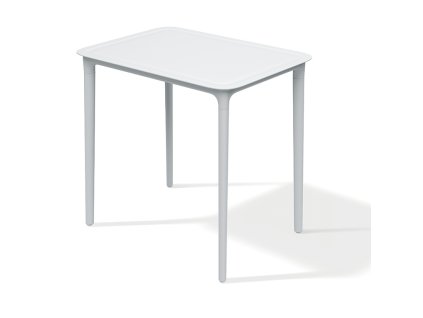 Jídelní obdélníkový stůl RIMO 78 x 58 x 75 cm, bílá