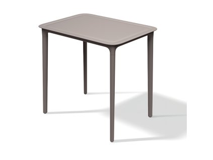 Jídelní obdélníkový stůl RIMO 78 x 58 x 75 cm, zemitě hnědá