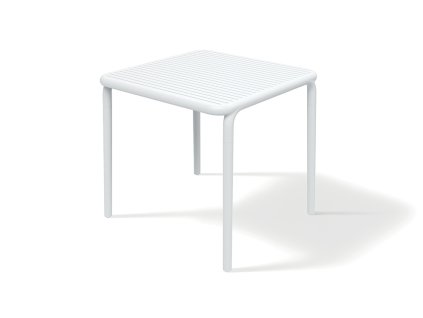 Jídelní stůl BRENE 80 x 80 x 76 cm, bílá