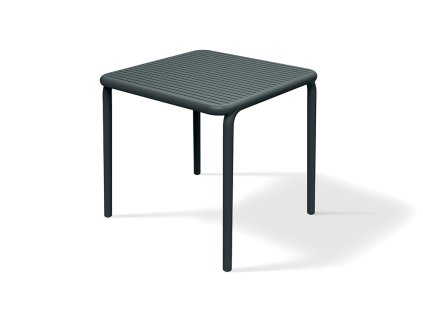 Jídelní stůl BRENE 80 x 80 x 76 cm, uhelná