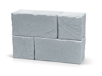 Nádrž na dešťovou vodu STONE BLOCK 270L, studená šedá