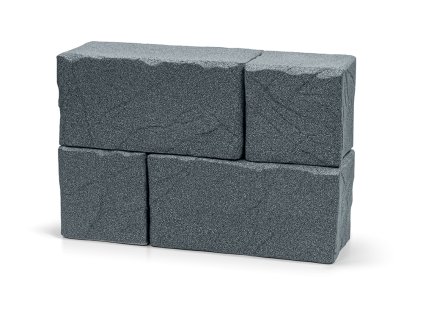 Nádrž na dešťovou vodu STONE BLOCK 270L, šedá