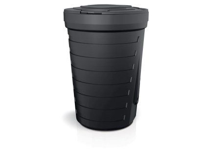 Sud na dešťovou vodu RAINCAN 210 l, černá