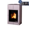 Kamna s výměníkem AQUAFLAM VARIO SAPORO 11/5kW šedá, elektronická regulace
