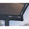 Hliníková pergola PALRAM Capri 4200 antracit 3 x 4,25