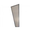 Boční stěna ke stříšce T-160, RAL7016, bronz - levá