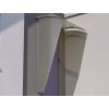 Boční stěna ke stříšce L-160, RAL7016, čirá - pravá