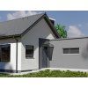 Vchodová stříška RODEO, antracit/čirá