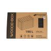 zahradni box woodebox 190l