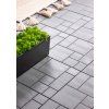 Gumová dlaždice STONE MOSAIC 30 x 30 cm, světle šedá