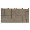 gumova dlazdice stone mosaic hneda dub 3
