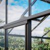 aluminum greenhouse on wall 8931 lg
