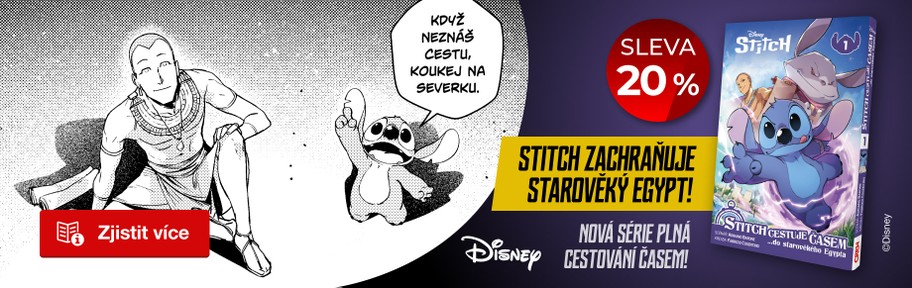 Stitch cestujem časem