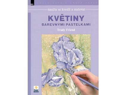 Květiny barevnými pastelkami